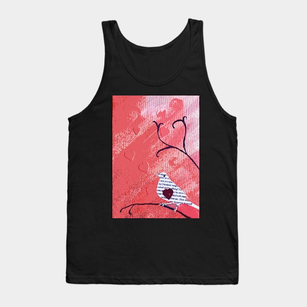 Love bird poem Tank Top by drknice